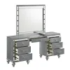 New Classic BA9698S-091 New Classic BA9698S-091 Valentino - Vanity Table Mirror (Bulbs Not Included) - Silver
