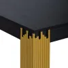 New Classic T2034-20-BLK Empire - End Table - Black