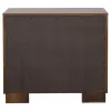 CoasterEssence 200711KE-S4 Jessica - 4 Piece Eastern King LED Bedroom Set - Cappuccino