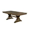 Furniture of America CM3014T-TABLE Julia - Dining Table - Light Oak / Beige
