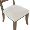New Classic D2114B-21 Mariana - Wood Back Side Chair (Set of 2) - Vintage Mocha