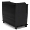 Riverside Furniture 61764 Calhoun - Bachelors Chest - Ebony Whiskey Oak