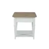 Liberty Furniture 762-OT1020 Turnberry Park - Rectangular End Table - Washed White