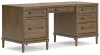 Ashley Furniture H769-21 Roanhowe - Home Office Desk - Brown
