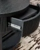 Ashley Furniture T551-6 Marstream - Round End Table - Black