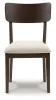 Ashley Furniture PCD607-07 Mallenette - Dining Upholstered Side Chair (Set of 2) - Merlot