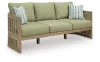 Ashley Furniture PCP604-838 Serena Shores - Sofa With Cushion - Beige / Green