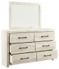 Ashley Furniture B192B1 Ashley Furniture B192B1 Cambeck - Dresser, Mirror - Whitewash