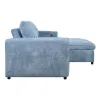 New Classic 27-U1812-2NP Finn - 2 Piece Sectional (LAF Sofa/Chaise) - Blue
