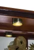 Pulaski Furniture 20661 PFC Curios - Sliding Door 5 Shelf Curio Cabinet - Chocolate Cherry