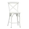 Liberty Furniture 179-B300524-AW Liberty Furniture 179-B300524-AW Vintage Series - X Back Counter Chair - Antique White