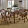 Liberty Furniture 38-CD-5BLS Creations - 5 Piece Butterfly Leaf Set - Dark Brown