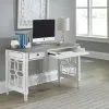 Liberty Furniture 244-HO112L Magnolia Manor - L Writing Desk - Antique White