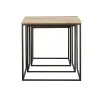 CoasterElevations 931182 Belcourt - 3 Piece Square Nesting Tables - Natural And Black