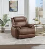 Coaster Fine Furniture 508283 Ellington - Upholstered Padded Arm Accent Chair - Dark Brown