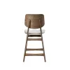 New Classic D1651-22 Oscar - Counter Chair (Set of 2) - Walnut