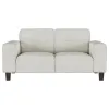 Coaster Fine Furniture 509648 Deerhurst - Upholstered Track Arm Tufted Loveseat - Greige