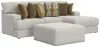 Jackson Furniture Industries 2240/46/76/12-26 Tori - 2 Piece Sofa Chaise With Comfort Coil Seating, 40