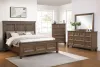 New Classic 00-B2114B-14C New Classic 00-B2114B-14C Mariana - Eastern King 4 Piece Bedroom Set (Bed, Dresser, Mirror, Chest) - Brown