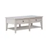 Liberty Furniture 110W-OT1010 Liberty Furniture 110W-OT1010 Lake House - Cocktail Table - Weathered White
