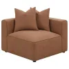 CoasterElevations 551592 Jennifer - Upholstered Corner Chair - Terracotta