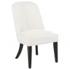 Coaster Fine Furniture 115392 Leandro - Upholstered Dining Side Chair (Set of 2) - Cream
