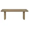 Coaster Fine Furniture 722858 Adina - Rectangular Wood Coffee Table - Distressed Light Brown