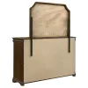 Coaster Fine Furniture 205303M Garland - 11-Drawer Bedroom Dresser With Mirror - Brown Cherry