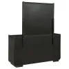 Coaster Fine Furniture 222493M Leandro - 8-Drawer Bedroom Dresser With Mirror - Burnished Black