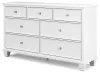 Ashley Furniture B680-31 Fortman - Dresser - White