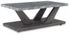 Ashley Furniture T400-13 Bensonale - Occasional Table Set (Set of 3) - Brown / Gray