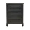 Liberty Furniture 615-BR41-B Liberty Furniture 615-BR41-B Americana Farmhouse - 5 Drawer Chest - Black