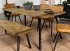 Coaster Fine Furniture 123041 Maverick - Solid Wood Dining Table - Natural Mango