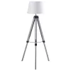Coaster Fine Furniture 920212 Dayton - Empire Shade Metal Tripod Floor Lamp - Gray
