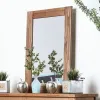 Furniture of America AM7000M Lea - Mirror - Mahogany