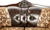 Furniture of America SM6417-LV Quirino - Loveseat - Tan / Dark Brown
