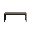New Classic D4832B-25 Potomac - Dining Bench - Brown / Black