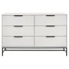 Coaster Fine Furniture 224863 Sonora - 6-Drawer Bedroom Dresser - White