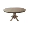 Intercon CL-TA-4260-WCT-C Colonial Oak - Round Pedestal Table - Weathered Chestnut