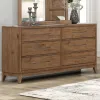 Liberty Furniture 936-BR31 Liberty Furniture 936-BR31 Shaker Lakes - 6 Drawer Dresser - Harvest Brown