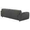 Coaster Fine Furniture 509504 Buxton - Top Grain Leather Upholstered Sofa - Graphite