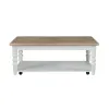 Liberty Furniture 762-OT1010 Turnberry Park - Rectangular Cocktail Table - Washed White