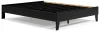 Ashley Furniture EB3392-113 Finch - Queen Platform Bed - Black