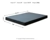 Ashley Sleep® M78X72 Low Profile - Twin XL Foundation - Black
