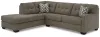 Ashley Furniture 31005S1 Mahoney - 2-Piece Sectional With Laf Corner Chaise - Chocolate
