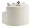 Ashley Furniture 3370644 Padova - Swivel Accent Chair - Ivory