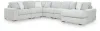 Ashley Furniture 25903S22 Ashley Furniture 25903S22 Stupendous - 6-Piece Sectional With RAF Corner Chaise - Alloy