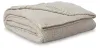 Ashley Furniture A1001096 Anawood - Throw (Set of 3) - Oatmeal