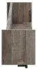 Ashley Furniture EA2120-151 Ashley Furniture EA2120-151 Neilsville - Wall Mounted Coat Rack w/Shelf - Black / Gray