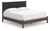 Ashley Furniture PCB2614B29 Ashley Furniture PCB2614B29 Pamytta - King Upholstered Panel Bed - Brown